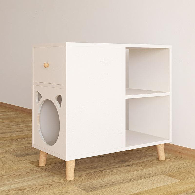 Casali Side Table With Pet House-Weilai Concept-Weilai Concept