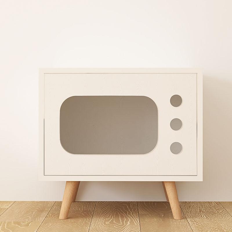 Durame Bedside Table With Pet House, Cat House-Weilai Concept-Weilai Concept