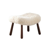 Philip Arc Sheepskin Armchair And Ottoman-Weilai Concept-Weilai Concept