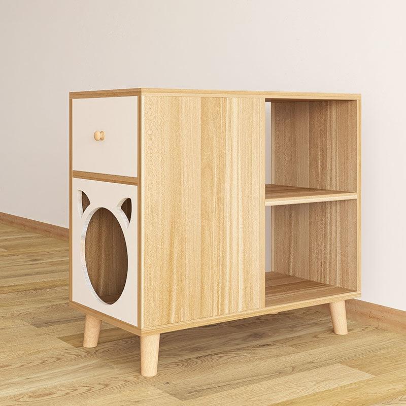Casali Side Table With Pet House-Weilai Concept-Weilai Concept