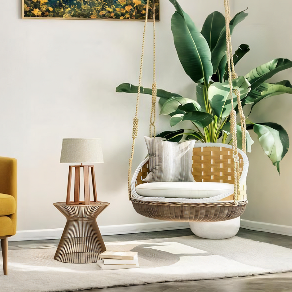 SU121 Swing Hanging Armchair, Outdoor Furniture, Rattan-Weilai-Weilai Concept