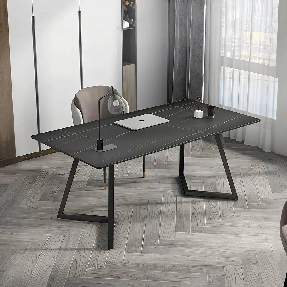 Sierra Office Desk, Sintered Stone - cloth office desk chair