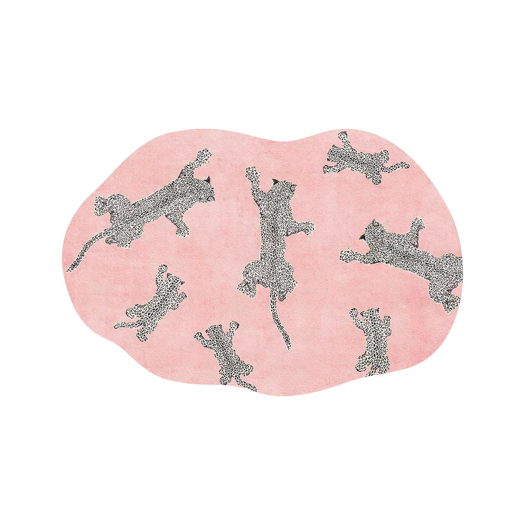 Arielle Pink Safari Rug, Various Style Available-1-120×160 cm-Weilai Concept