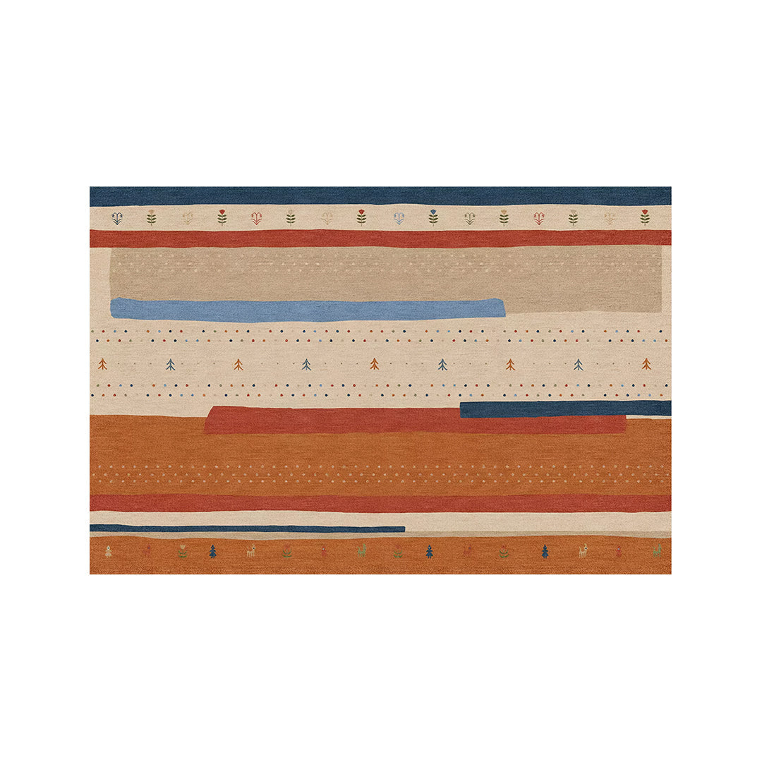 Lila Sahara Geo Rug, Various Style Available-5-120×160 cm-Weilai Concept
