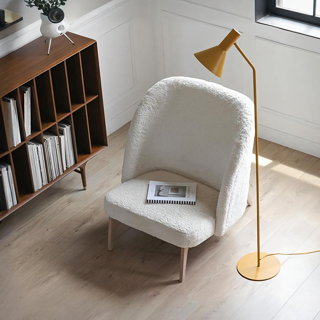 Teddy Armchair, White-Weilai Concept-Weilai Concept