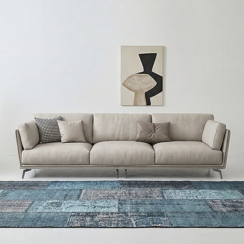 Reynold Two Seater Sofa, Leatheraire
