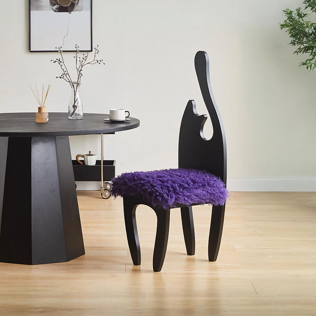 Tiffany Black Cat Dining Chair-Weilai Concept-Weilai Concept