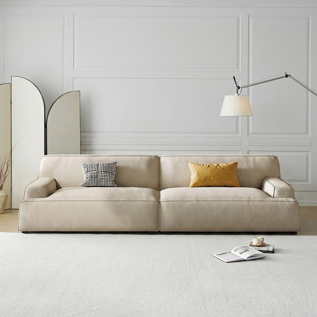 Isaac Two Seater Sofa, Leathaire