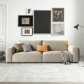 Lionel Two Seater Sofa, Linen