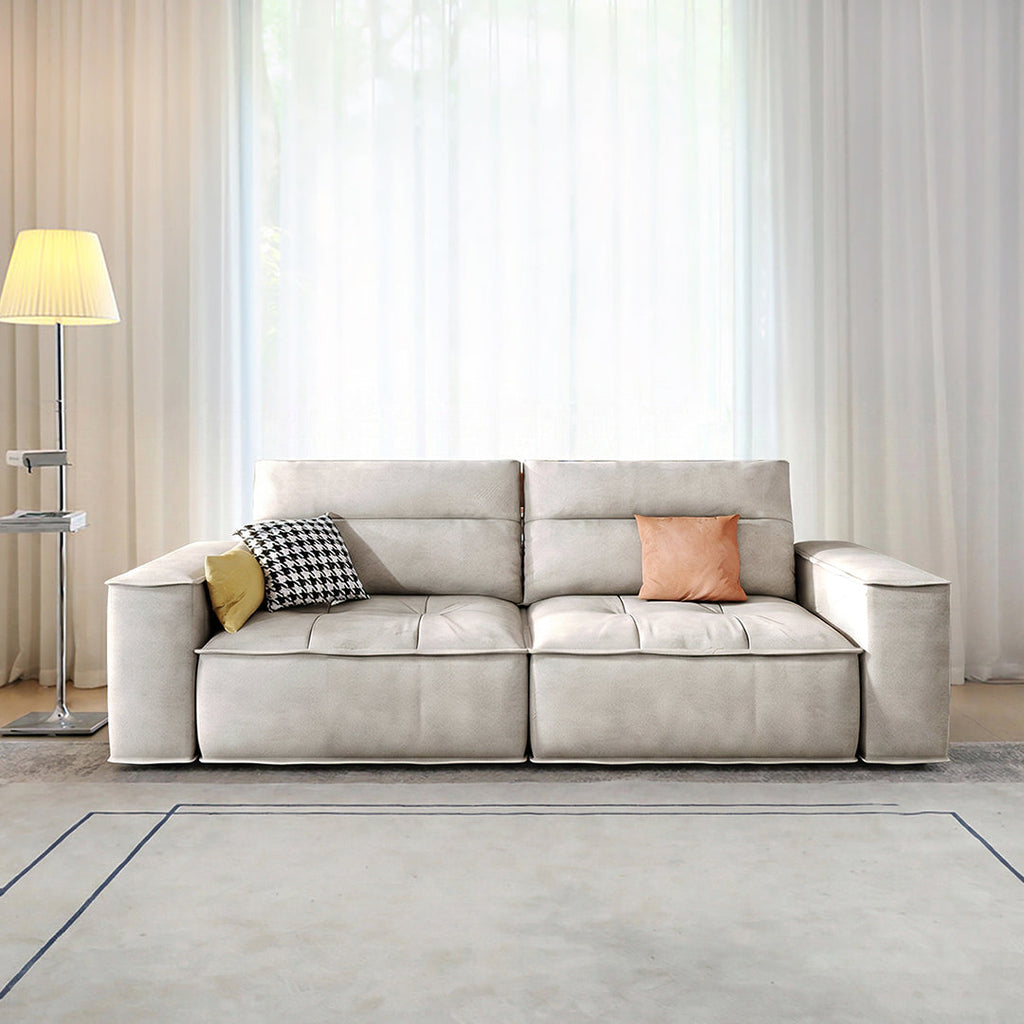 Lou Two Seater, Three Seater, Four Seater, Five Seater Sofa, Corner Sofa, Leathaire - blue leather corner sofa