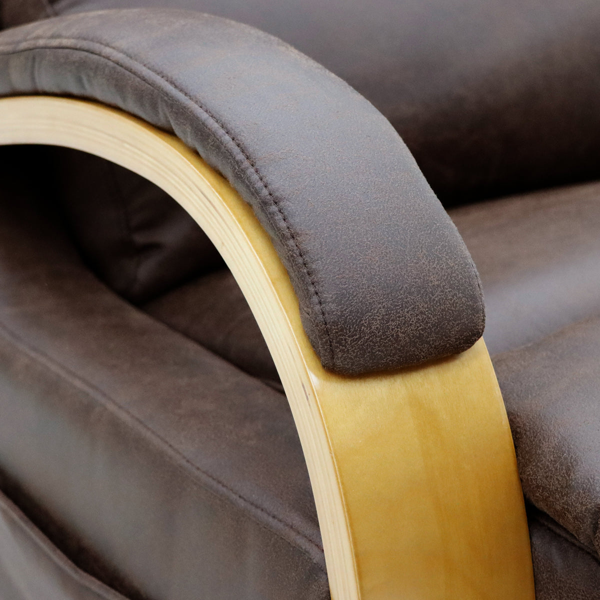 Vigo Electric Reclining Chair Brown
