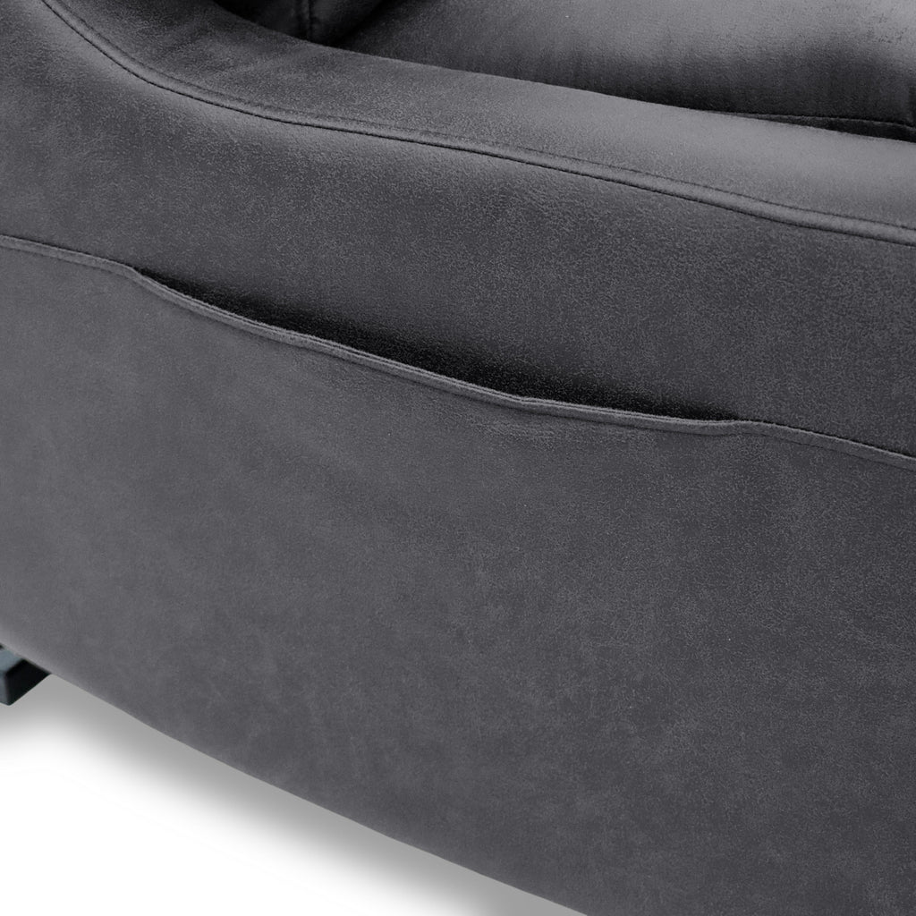 Vigo Electric Reclining Chair Grey