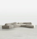 Lumi Modular Cloud Three Seater Sofa-Weilai Concept