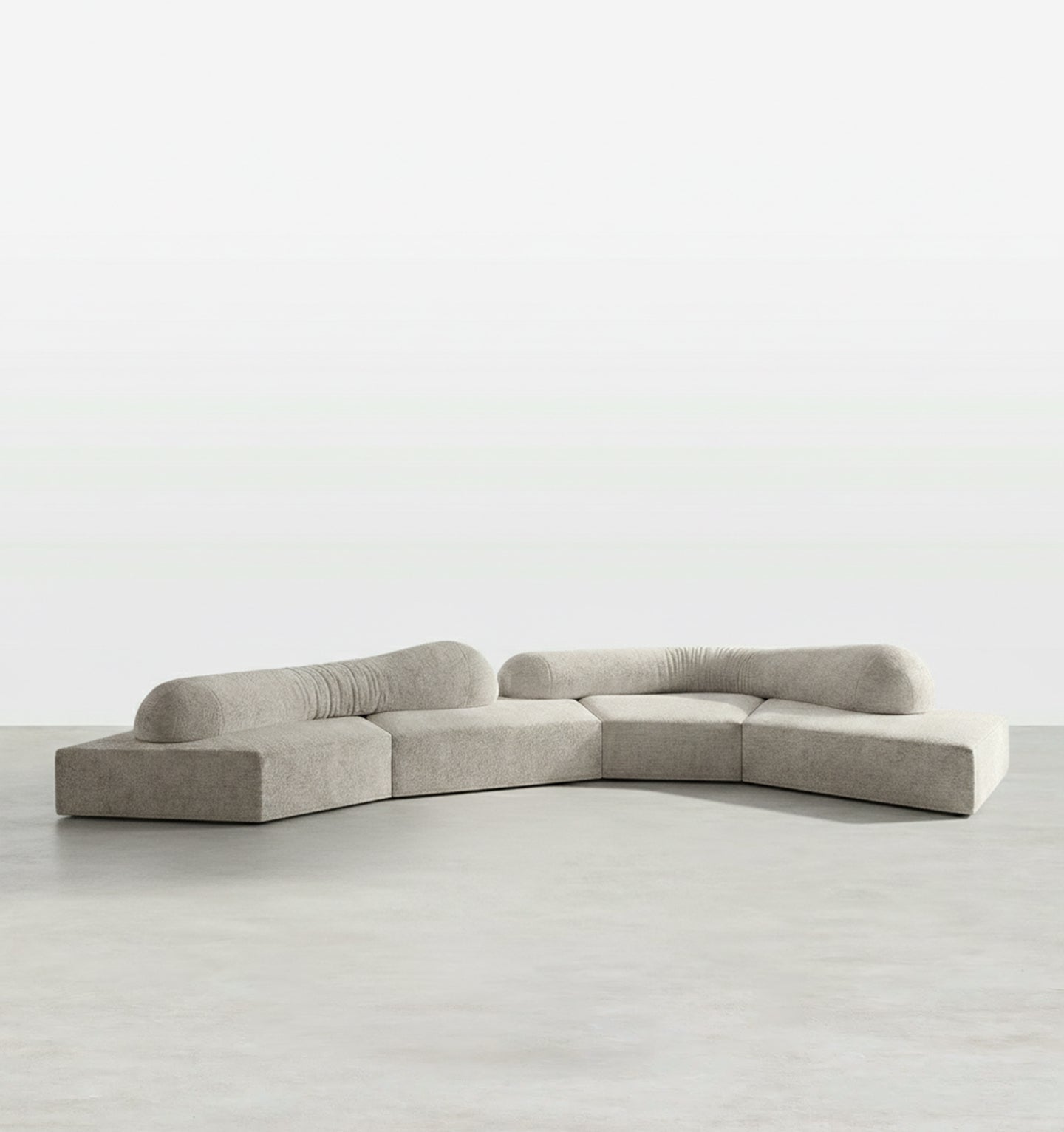 Lumi Modular Cloud Three Seater Sofa-Weilai Concept