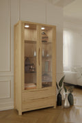 Stockholm 2 Door 2 Drawer Display Cabinet
