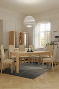 Stockholm Rectangular Extending Dining Table (Seats 4-8 People)