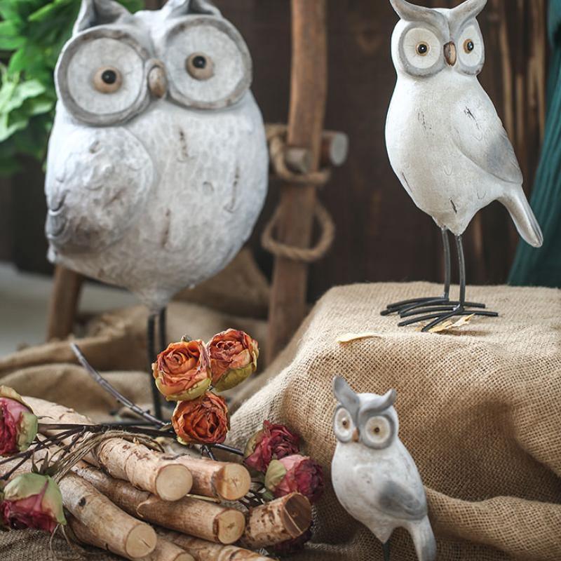 A Set Of Three Owls, Decoration-Weilai Concept-Weilai Concept