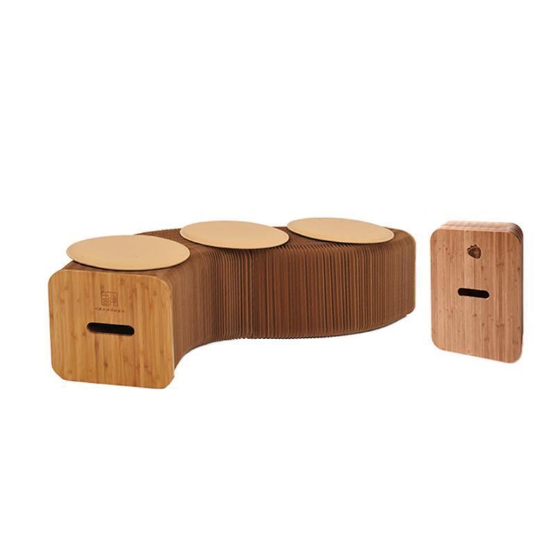 Accordion 3 Seater Bench-Weilai Concept-Weilai Concept