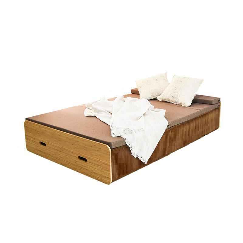 Accordion Folding Double Bed
