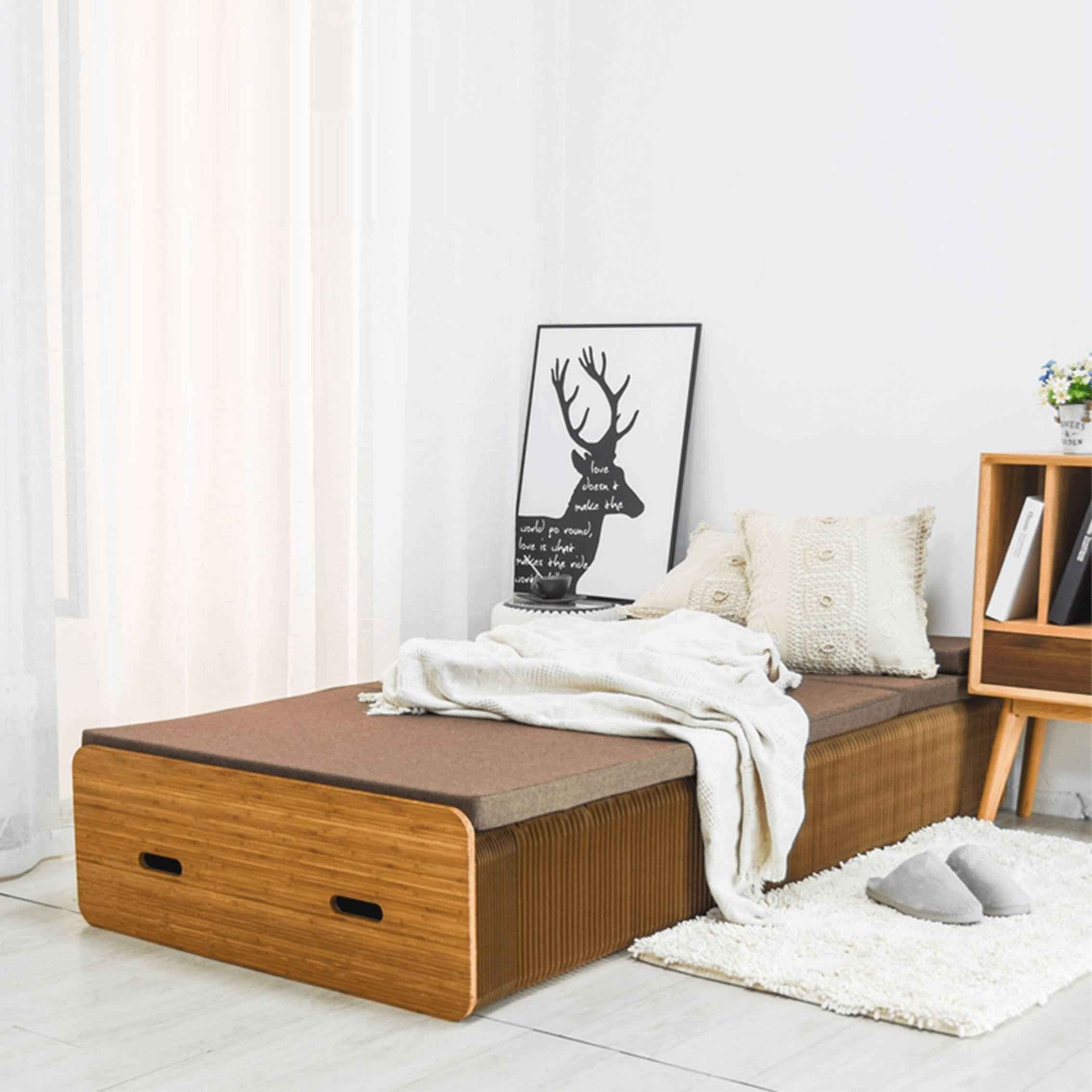 Accordion Folding Single Bed