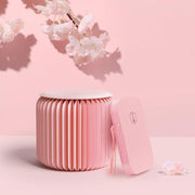 Accordion Stool Spring Pink-Weilai Concept-Weilai Concept