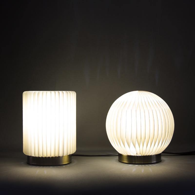 Accordion Table Lamp, Ball Shape And Cylinder Shape-Weilai Concept-Weilai Concept