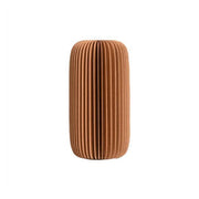 Accordion Vase, Kraft Paper-Weilai Concept-Brown-Shape 1-18CM-Weilai Concept