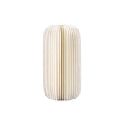 Accordion Vase, Kraft Paper-Weilai Concept-White-Shape 1-18CM-Weilai Concept