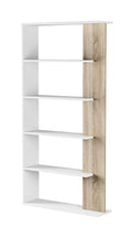 Adila White and Oak Effect Bookcase - 2934