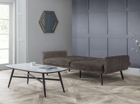 Afina Sofabed - Grey Velvet Iconic abode