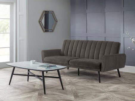 Afina Sofabed - Grey Velvet Iconic abode