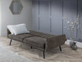 Afina Sofabed - Grey Velvet Iconic abode