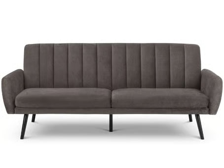 Afina Sofabed - Grey Velvet Iconic abode