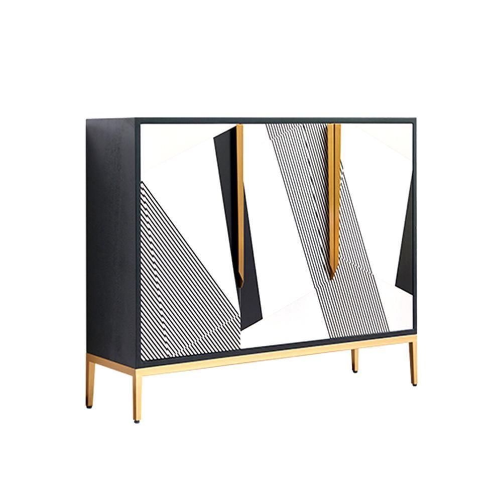 Alison Sideboard in a lifestyle setting with sideboard wine rack