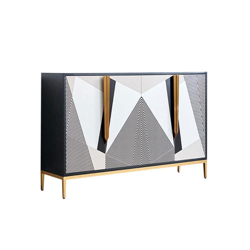 Alison Sideboard, side view of sideboard teak