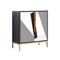 Alison Sideboard with small black sideboards