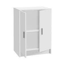Alonso 2 Door White Universal Storage Cupboard - 3251