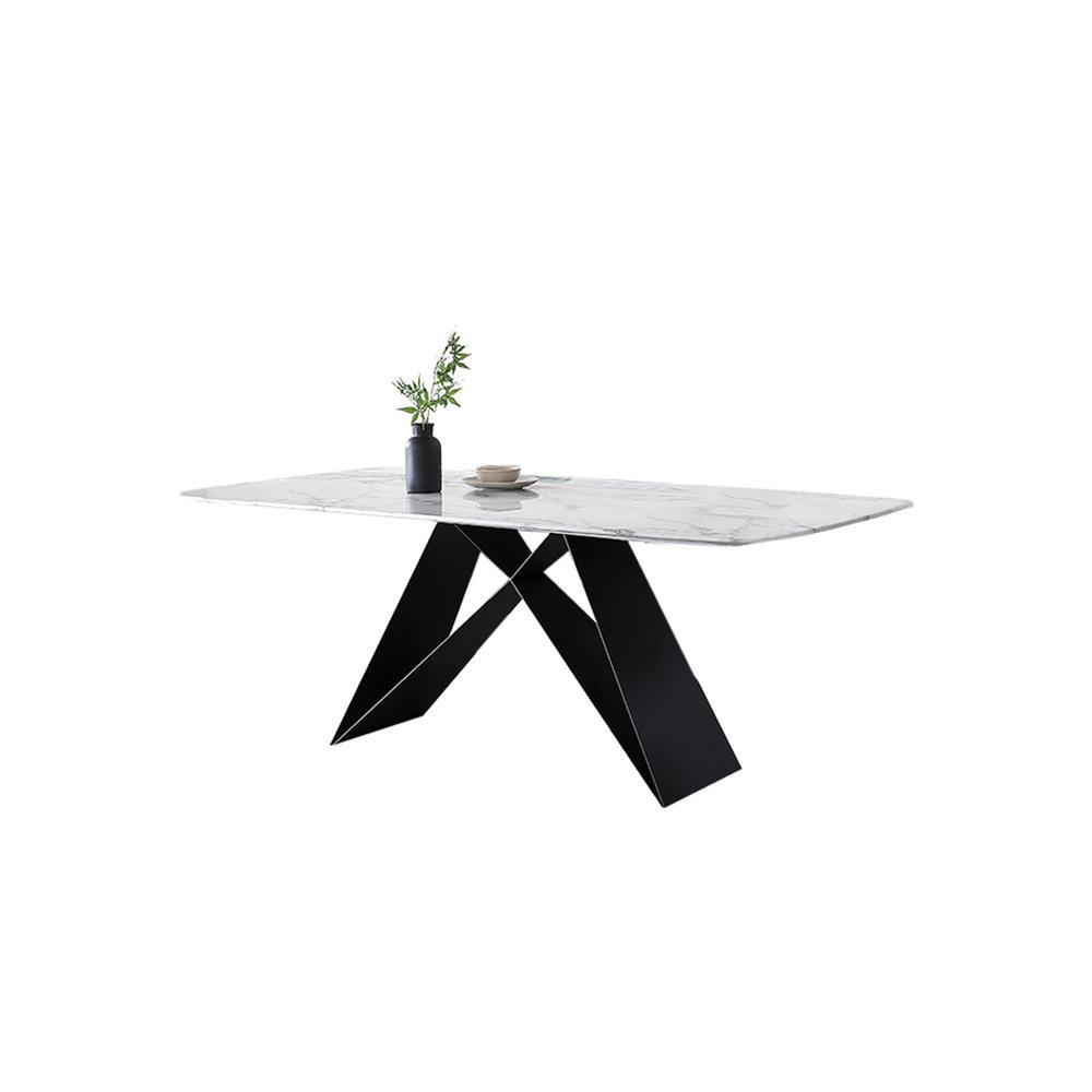 Amsterdam Dining Table, Marble with habitat dining table