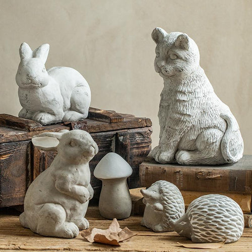 AN21 Garden Decoration, A Set Of Six Animal Statues-Weilai Concept-Weilai Concept