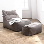 Andra Beanbag And Footstool-Weilai Concept-Weilai Concept