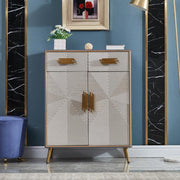 Detail view of Andrey Sideboard with sideboard dresser