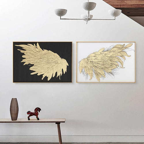 Angel Framed Wall Art Print 90.5*60.5cm-Weilai-Weilai Concept