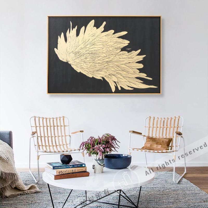 Angel Framed Wall Art Print 90.5*60.5cm-Weilai-Weilai Concept