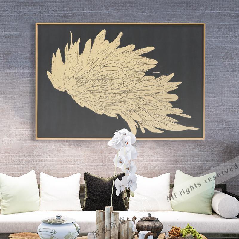 Angel Framed Wall Art Print 90.5*60.5cm-Weilai-Weilai Concept