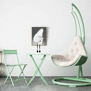 Aravali Rattan Hanging Chair with Stand, Indoor/ Outdoor Furniture-Weilai-Weilai Concept