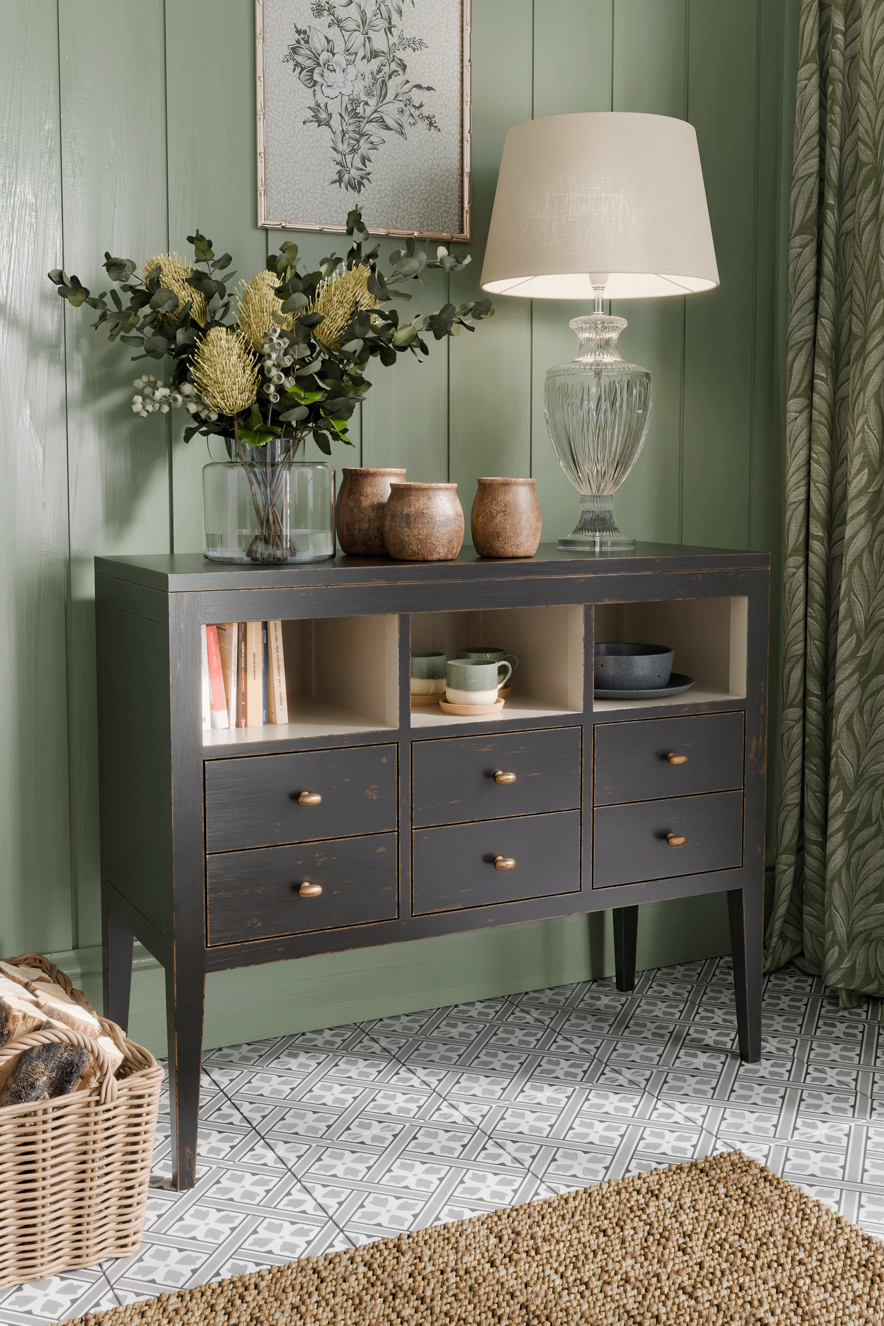 Barwick 6 Low Bookcase