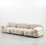 Detail view of B&B Italia Camaleonda Style Sofa, Three Seater Sofa, Modular Sofa, Velvet with garden corner sofa sets