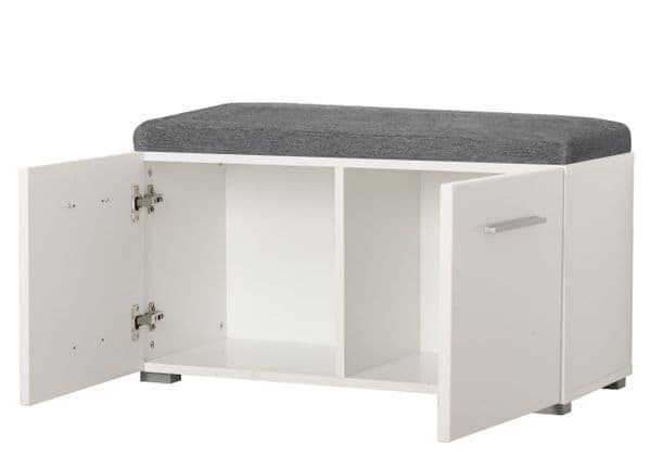 Beny White Gloss Hallway Storage - 11008567