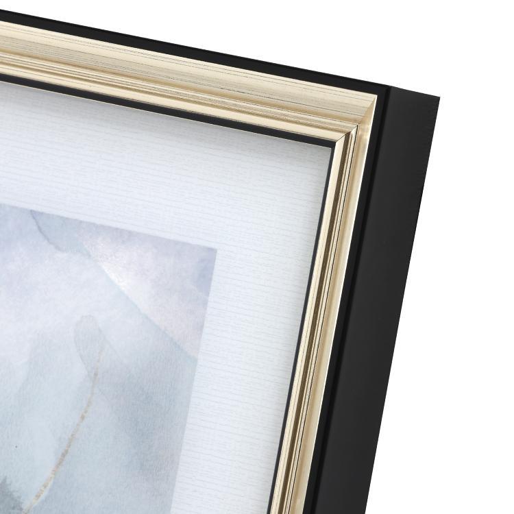 Blue Framed Wall Art Print 70*70cm-Weilai-Weilai Concept