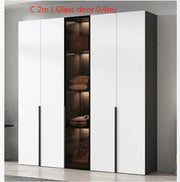KA9372 Wardrobe, Different Sizes Available-Weilai Concept-Option C 2m-Weilai Concept